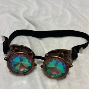 kaleidoscope goggles -steampunk- for raves